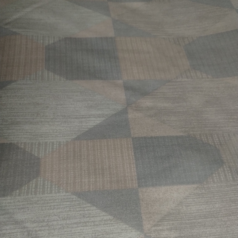 New 3 Continuous Yards Geometric Patterned Fabric Sewing Crafts Quilting